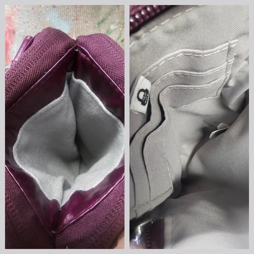 Baggallini Modern Take Two Purple RFID Crossbody Bag Light Weight Travel NWOT - Picture 10 of 10